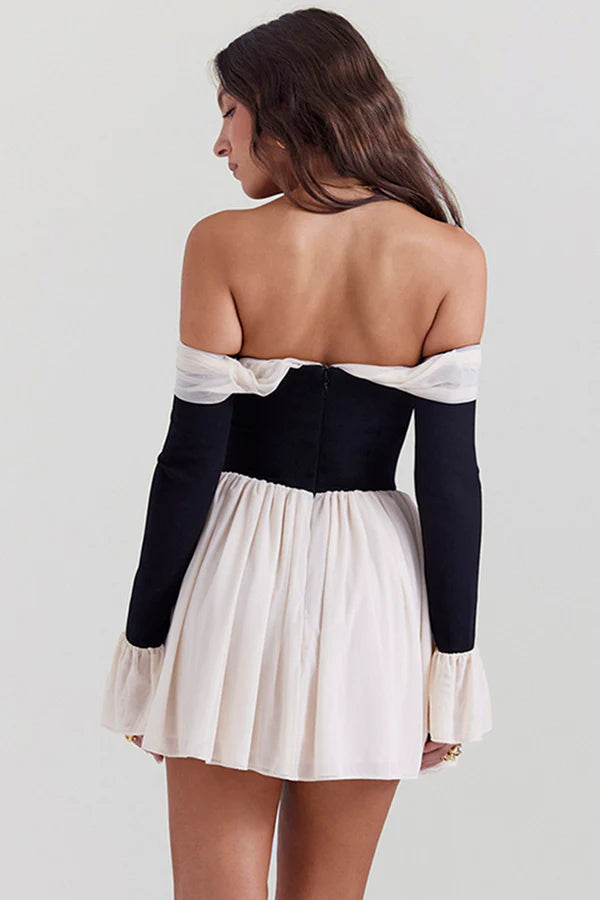 Off-shoulder Mini Dress™