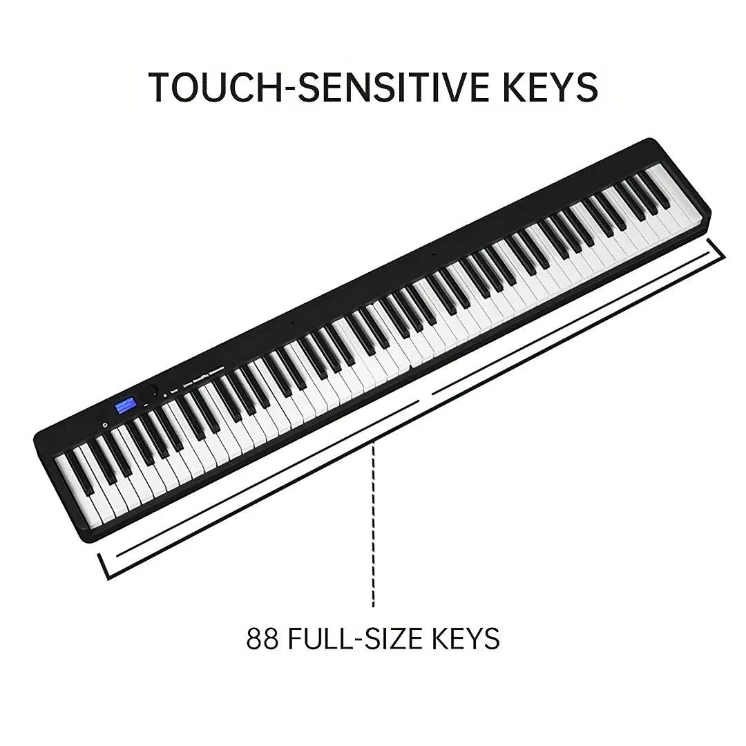 88-Key Foldable Piano